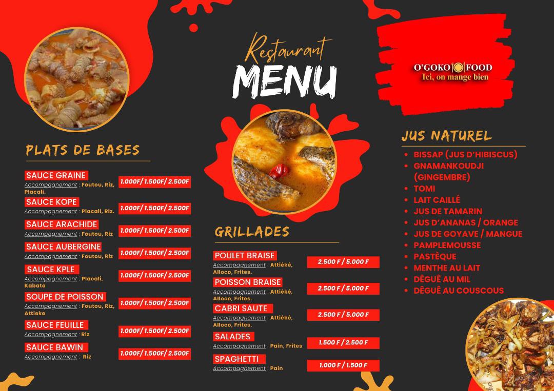 Menu général 1